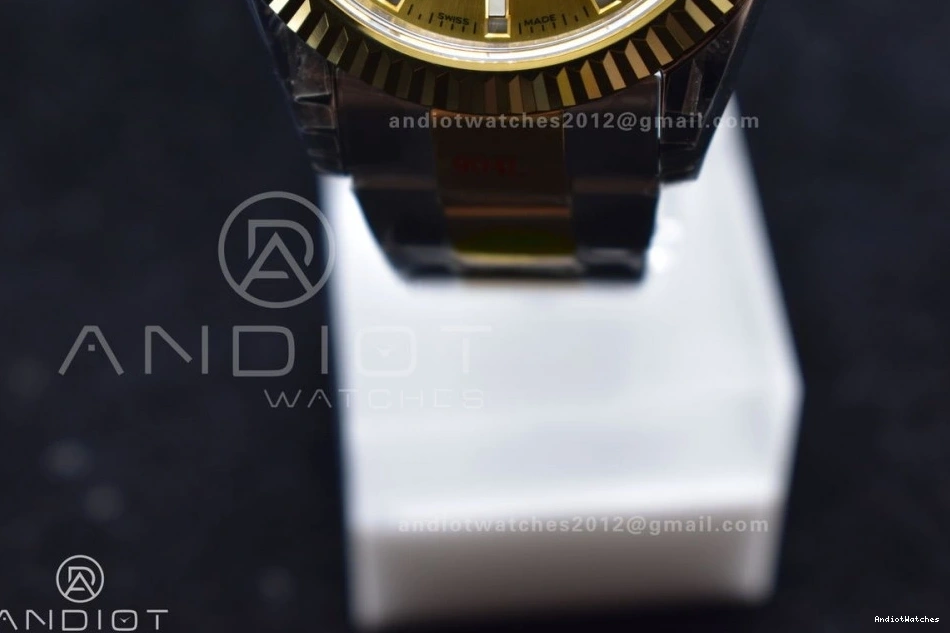 A23J YG Durable Noob Bracelet YG 1120 SS Dial Edition on Skydweller YG Best SS 0511